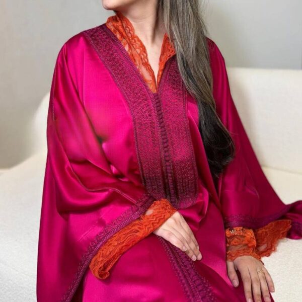 Caftan Ghina Fuschia