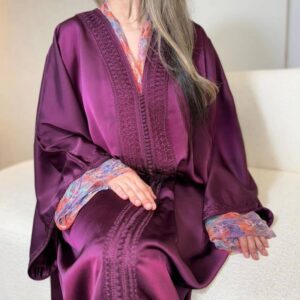 Caftan Ghina Purple